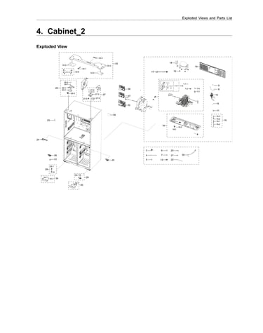 Cabinet 2 parts