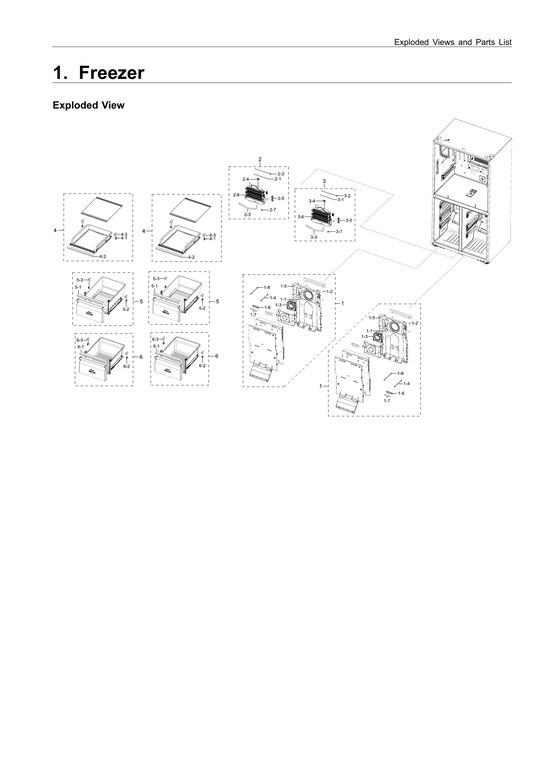Freezer parts