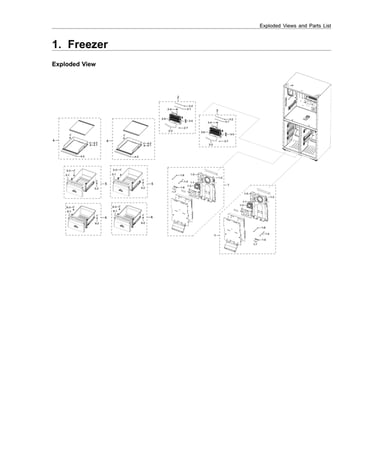 Freezer parts