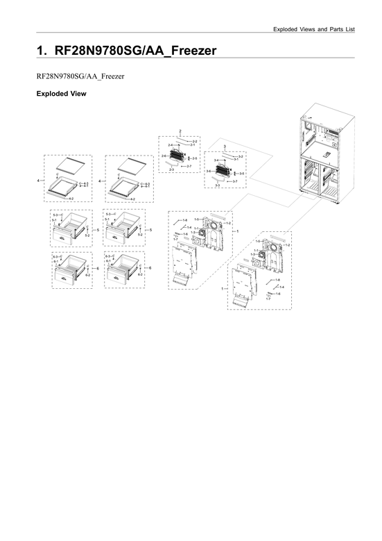Freezer parts