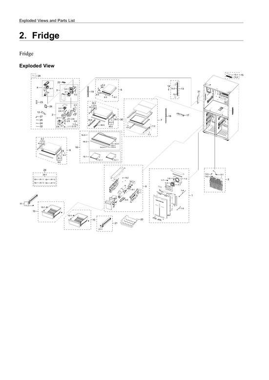 Refrigerator parts