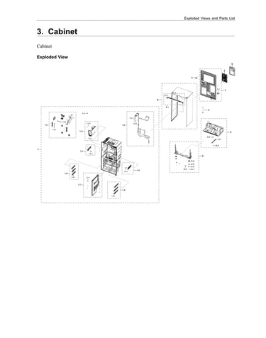 Cabinet 1 parts