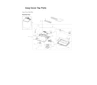 Samsung WA50R5200AV/A4-00 top cover assy diagram