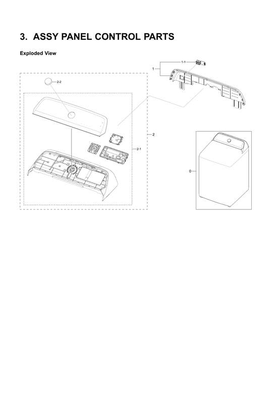 CONTROL PANEL ASSY