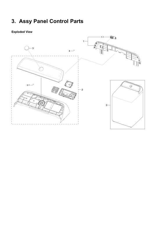 CONTROL PANEL ASSY