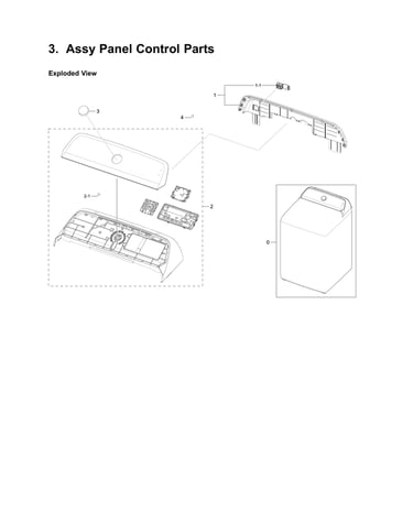 Control panel assy