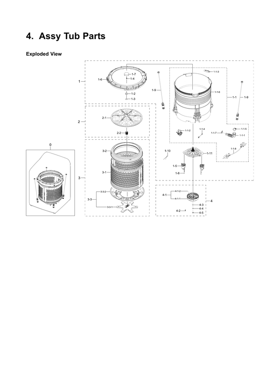 TUB ASSY