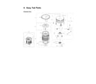 Samsung WA50R5200AW/US-51 tub assy diagram