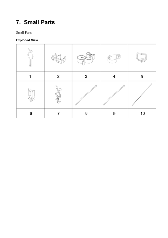 Small parts