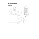 Samsung RF22NPEDBSR/AA-02 handle kit parts diagram
