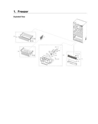 Freezer parts