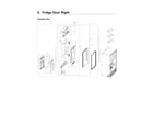 Samsung RF22NPEDBSR/AA-03 right refrigerator parts diagram