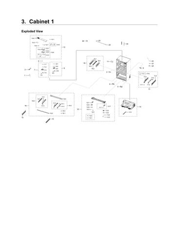 Cabinet 1 parts