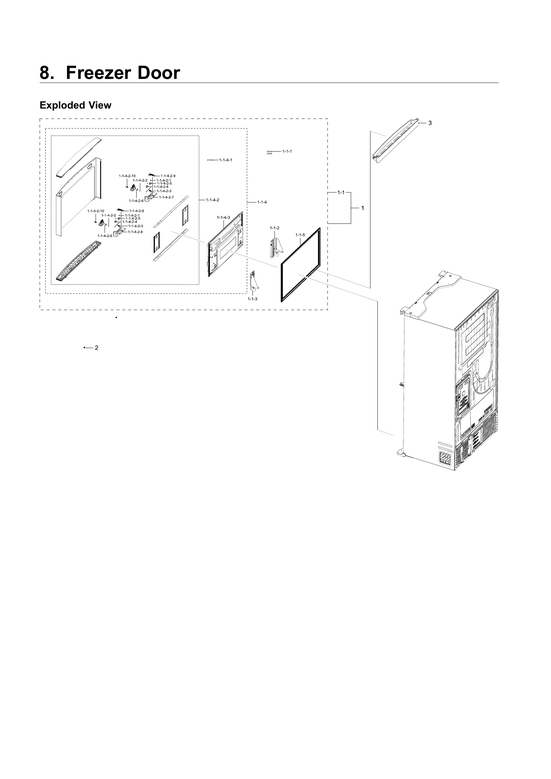 FREEZER DOOR PARTS