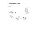 Samsung RF22NPEDBSR/AA-05 freezer parts diagram