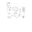 Samsung RF22NPEDBSR/AA-05 refrigerator parts diagram