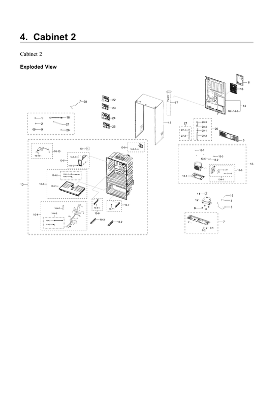 CABINET 2 PARTS