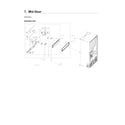 Samsung RF22NPEDBSR/AA-05 mid door parts diagram