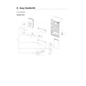 Samsung RF22NPEDBSR/AA-05 handle parts diagram