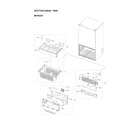 Samsung RF27T5241SG/AA-00 freezer parts diagram