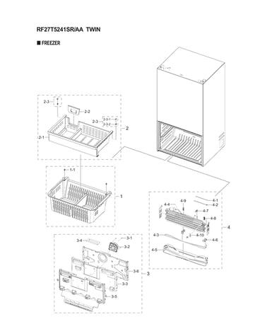 Freezer parts