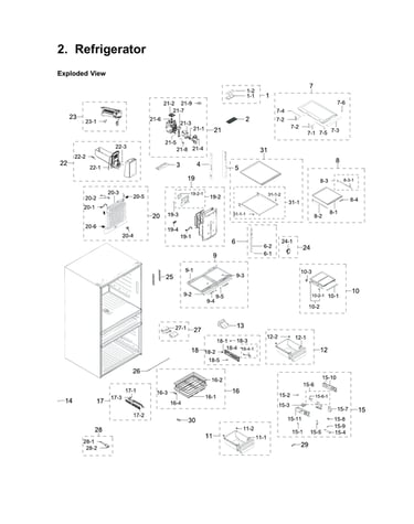 Refrigerator parts