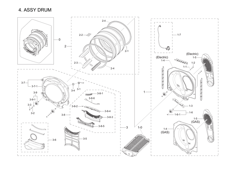 Drum assy