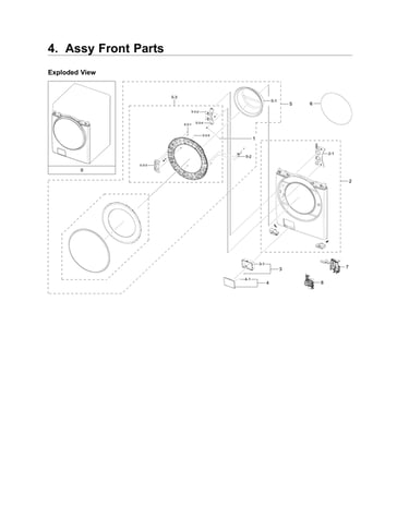 Front parts assy
