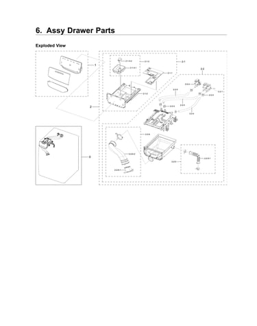 Drawer parts assy