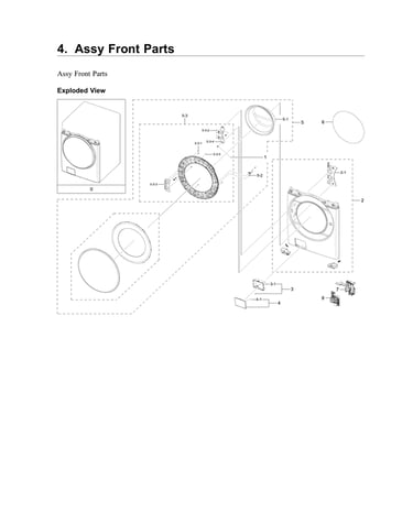 Front parts assy