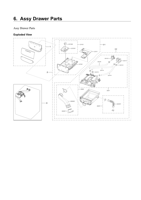 DRAWER PARTS ASSY