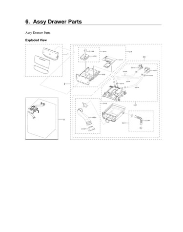 Drawer parts assy