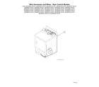 Speed Queen ADE3SRGS175TW01-THRU-S#1912999999 wire harnesses/wires - rear control models diagram