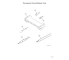 Speed Queen ADEE8RGS173TW01 terminals/terminal extractor tools diagram