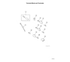 Speed Queen ADEE9BGS173TW01 terminal block/terminals diagram