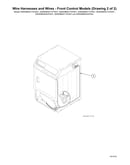 Wire harness/wires - front control models