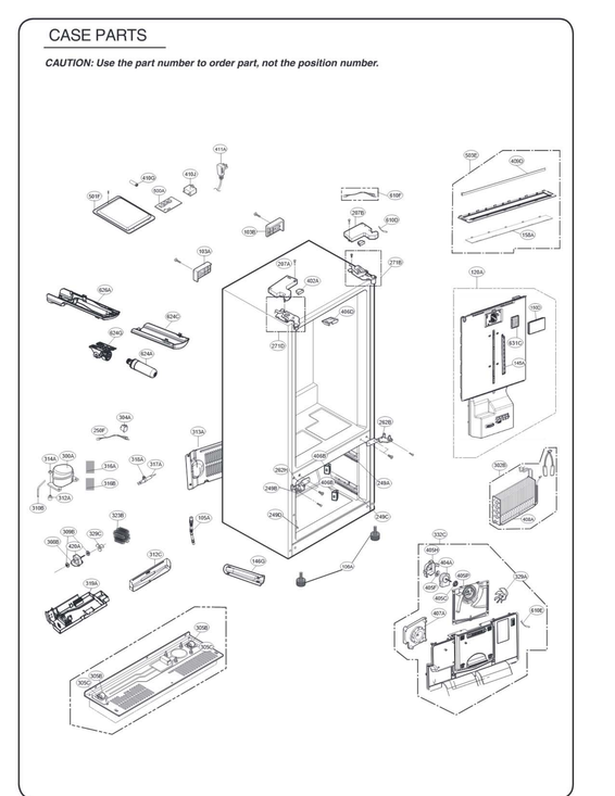 Case parts