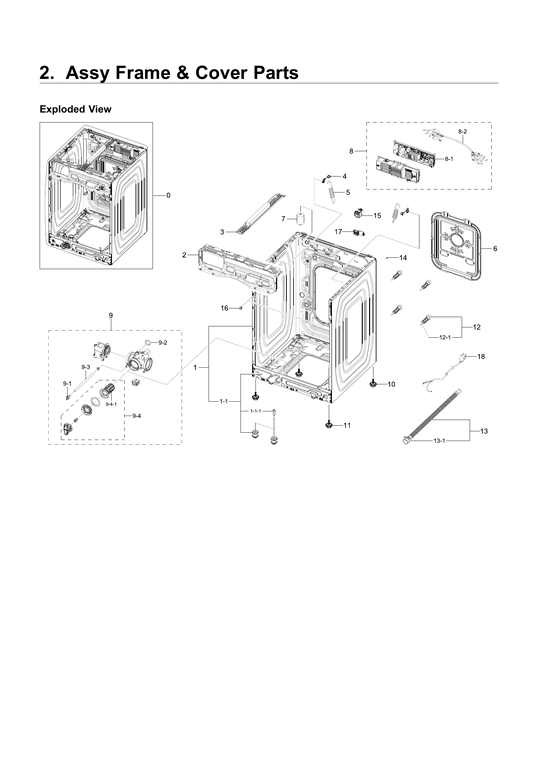 FRAME & COVER ASSY