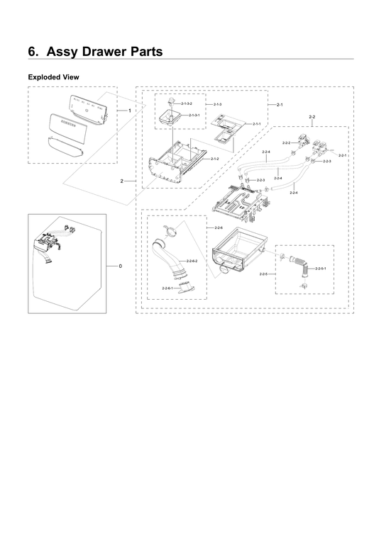 DRAWER PARTS ASSY