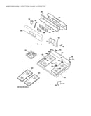 Control panel & cooktop parts