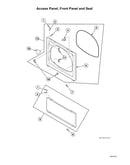 Access panel/front panel/seal