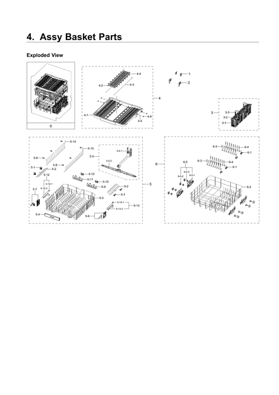 Basket parts assy