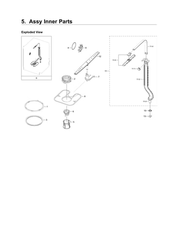 Inner parts assy