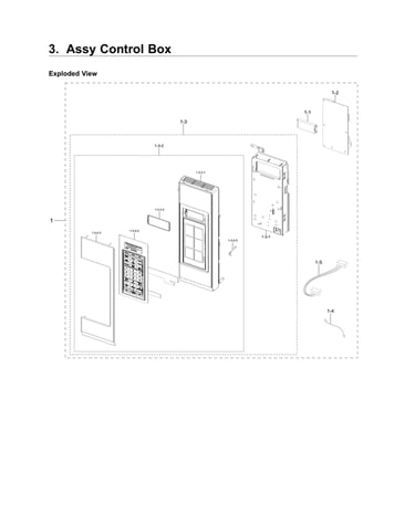 Control box assy