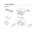 Cooktop assy