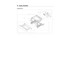 Samsung NX58H5600SS/AA-03 drawer assy diagram