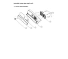 Kenmore 11179142220 front panel assy diagram