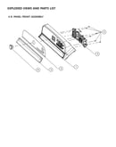 Front panel assy