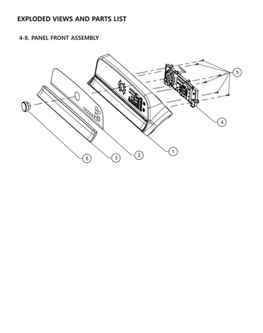 Front panel assy
