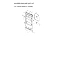 Kenmore 11179142220 cabinet front sub assy diagram